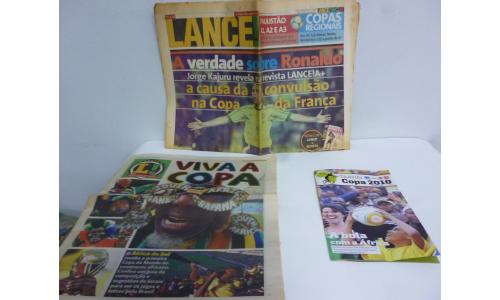 02x Jornal da Copa de 2010 + Guia